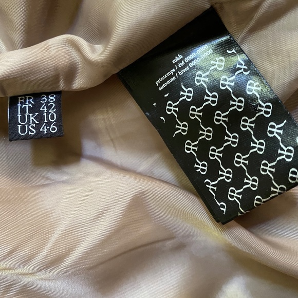 Rohk Cotton Twist Front Trench Dress size US6-8 - Picture 15 of 16